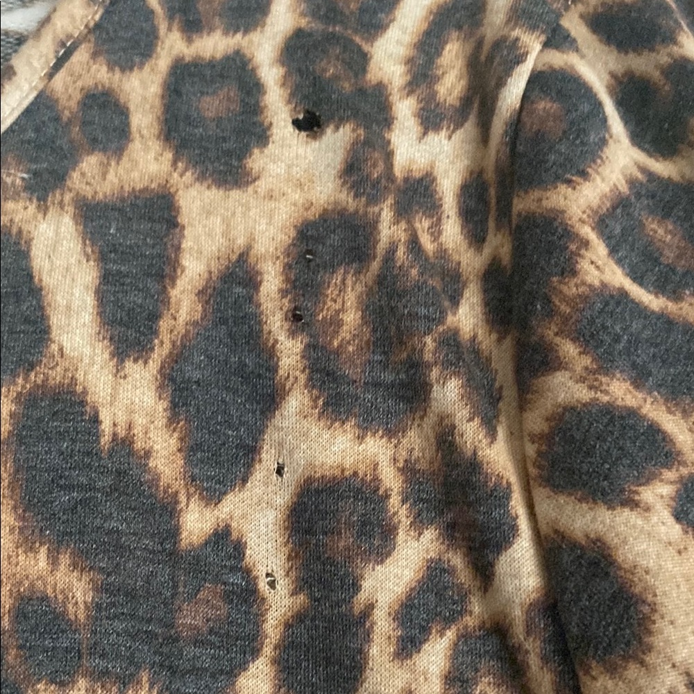 Leopard Print High-Low Dress - Picture 3 of 4